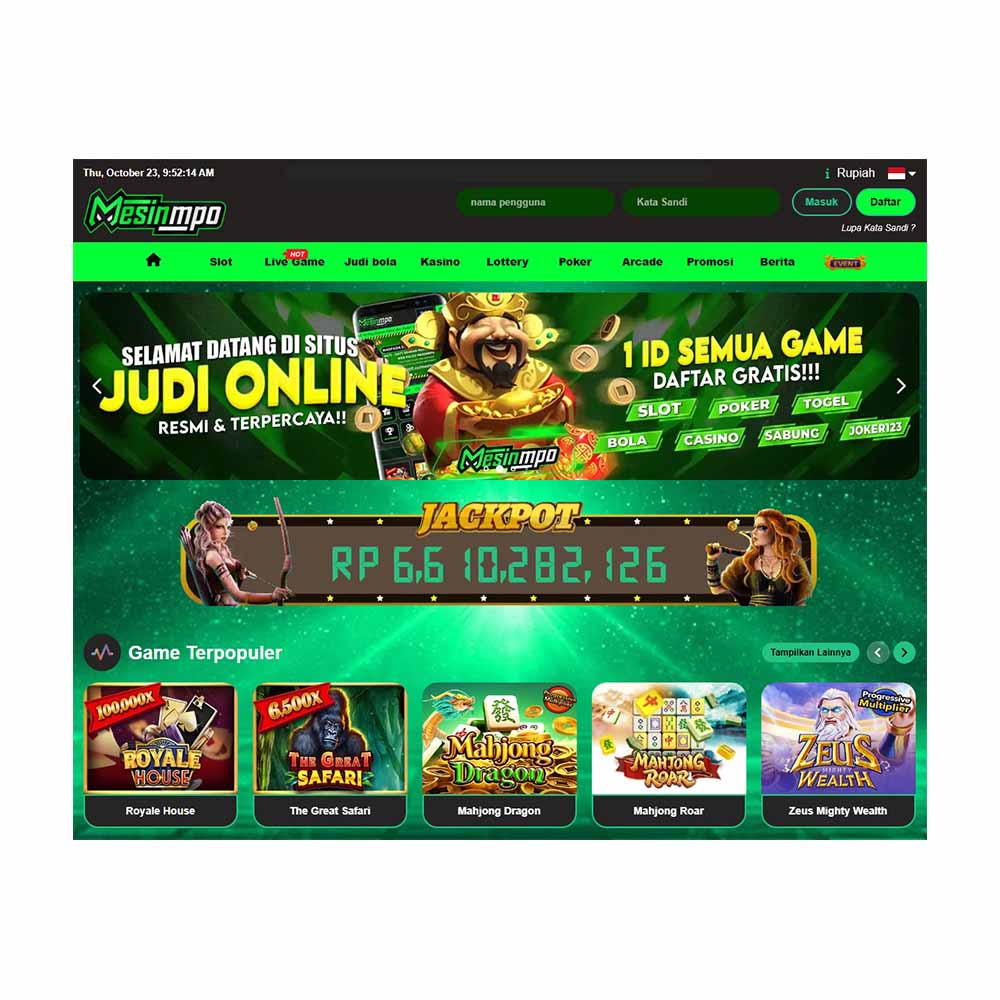 Situs Slot Bonus 50% Terpercaya by Hey siriusly